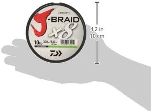خط ضفائر مستديرة منسوجة بطول 300 متر من دايوا J-Braid in Saudi Arabia