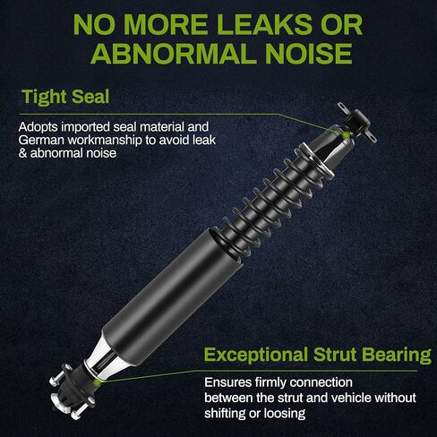 AUTOSAVER88 Rear Struts Shocks Assembly Coil Spring Compatible with Buick Lesabre Lucerne Park Avenue Riviera Cadillac DTS Deville Seville in Saudi Arabia