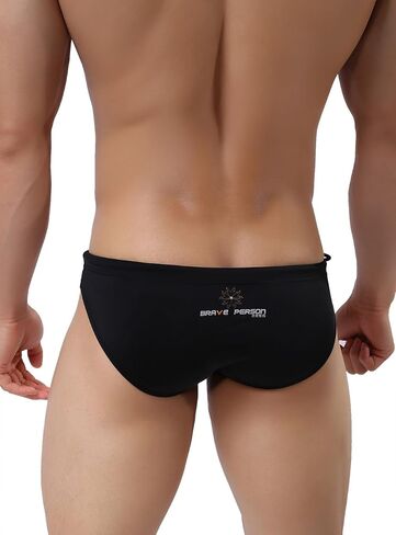 BRAVE PERSON Fashion Color Belt Men's Bikini Low Waist Swim Briefs 1156 in Saudi Arabia