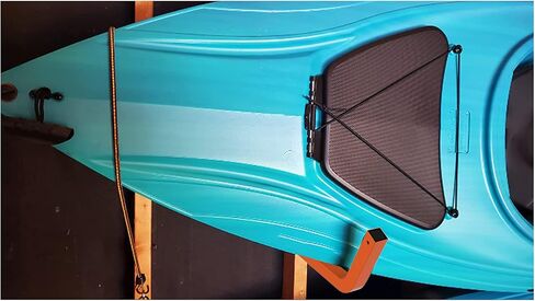 Qualward Heavy Duty Garage Indoor Kayak Storage Hooks Hanger, Wall Mounted Utility Hanging Cradle Rack for Canoe Paddle Board, Ladder, Folding Chairs, Hose, Bicycle and Tools in Saudi Arabia