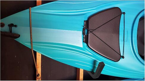 شماعة خطافات تخزين الكاياك الداخلية شديدة التحمل من Qualward، رف حامل معلق على الحائط للوحة مجداف الزورق، السلم، الكراسي القابلة للطي، خرطوم، الدراجة والأدوات in Kuwait