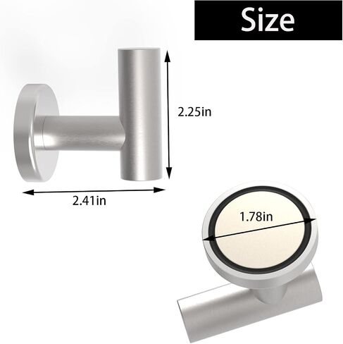 Magnetic Hooks Coat Magnet Hooks for Hanging,Magnetic Hooks Heavy Duty with Strong Magnet for Pot Holder,Grill,Refrigerator,Home,Kitchen,Workplace or Office. in Saudi Arabia