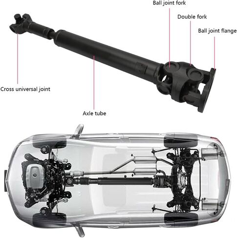 HARUMA 65-9339 Front Prop Drive Shaft for Chevy Blazer GMC Jimmy 4WD 4x4 1981-1990 1991 in Saudi Arabia