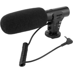 TEHAUX Photography Camera Microphone Professional Condenser Mic for and Camcorders for Interviews Noise Reduction and Enhanced Audio Recording in Kuwait