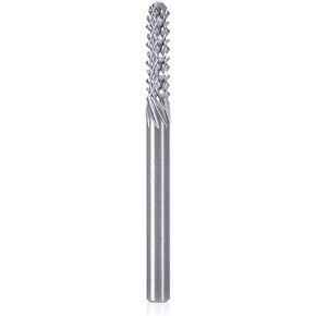 Amana Tool 46087 End Mill Point Diamond Pattern Composite Cutting 1/8 Dia x 1/2 Cut Height x 1/8 Shank x 1-1/2 Inch Long Ultra-Fine Router Bit in Saudi Arabia
