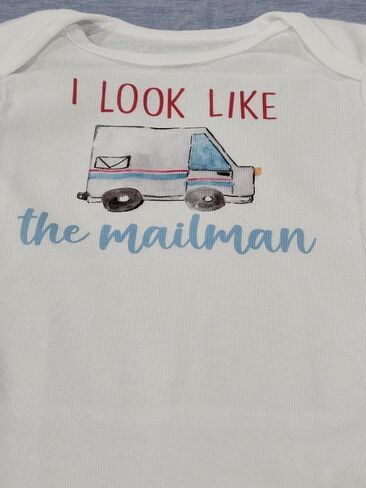 Mailman - Baby Boy Girl Clothes Infant Bodysuit Funny Cute Newborn in Saudi Arabia