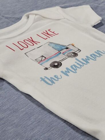 Mailman - Baby Boy Girl Clothes Infant Bodysuit Funny Cute Newborn in Saudi Arabia