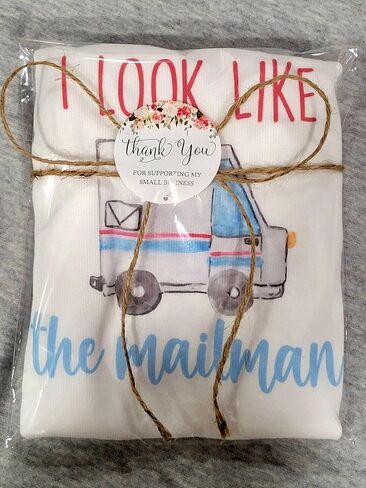 Mailman - Baby Boy Girl Clothes Infant Bodysuit Funny Cute Newborn in Saudi Arabia