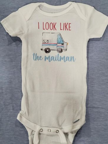 Mailman - Baby Boy Girl Clothes Infant Bodysuit Funny Cute Newborn in Saudi Arabia