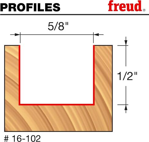 Freud 16-102: 5/8" (dia.) Mortising Bit with 1/4" shank, 2" overall length in Saudi Arabia