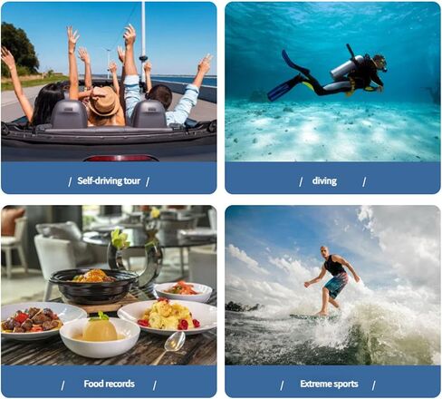 Waterproof Tiny Sports Camera 1080P 720P Video Registering Constructed in 600mAh Battery Multiple Firing Modes for Wilde in Saudi Arabia