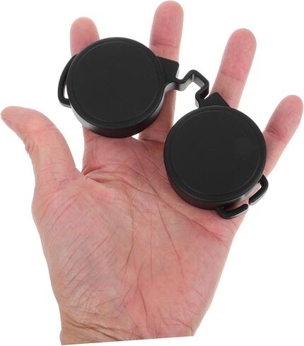NUOBESTY 50mm Waterproof Binocular Lens Caps Set 3pcs Rubber Eyepiece Covers for Eye Protection Compatible Compact Binoculars and Telescopes in Kuwait