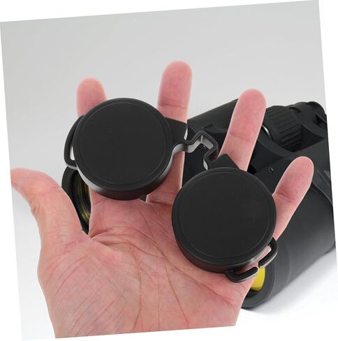 NUOBESTY 50mm Waterproof Binocular Lens Caps Set 3pcs Rubber Eyepiece Covers for Eye Protection Compatible Compact Binoculars and Telescopes in Kuwait