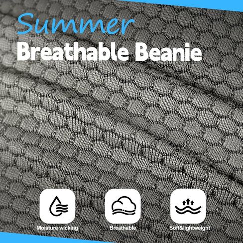 JenPen Cooling Skull Cap for Men Women, Breathable Summer Beanie Sweat Wicking Head Wrap for Running Cycling Sun Protection in Saudi Arabia