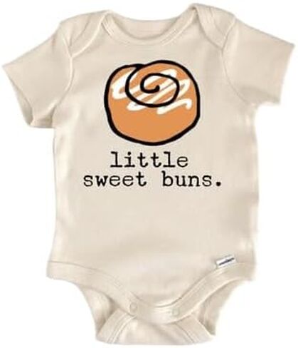 Cinnamon Roll Baking - Baby Boy Girl Clothes Infant Bodysuit Funny Cute Newborn 1 in Saudi Arabia