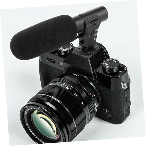 TEHAUX Photography Camera Microphone Professional Condenser Mic for and Camcorders for Interviews Noise Reduction and Enhanced Audio Recording in Kuwait