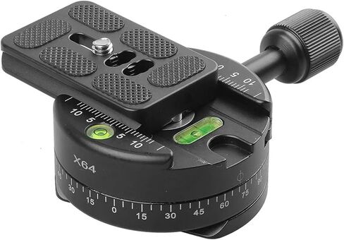 Professional Tripod Monopod Panoramic Panorama Head Quick Release Plate Clamp for Canon Nikon DSLR Camera for Akai Accessories Excellent in Saudi Arabia