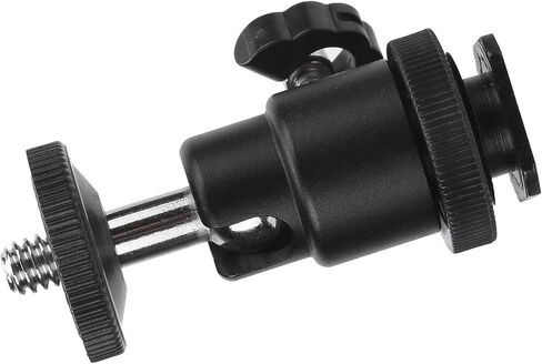 Acouto with 1/4 Inch Screws 360° 90° Vertical Portable Metal Camera Tripod Heads in Saudi Arabia