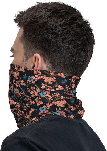 Rose Neck Gaiter for Men Women Seamless Bandana Fashion Face Scarf Mask Headwear Warmer Balaclava Head Wrap in Saudi Arabia