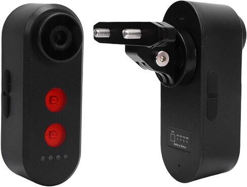 Dpofirs Bike Rear View Camera with Tail Light, Sports Action Camera Cycling Video Recorder Rechargeable Rear Bike Light, 5000mah, 140° Angle, WiFi (64G) in Saudi Arabia