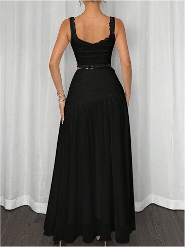 تنانير ماكسي ذات الطبقات الكشكشة للسيدات in Kuwait