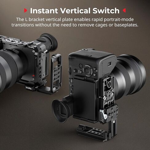 SmallRig Camera Cage for Sony FX2 + Vertical Mount Plate for Cage in Saudi Arabia