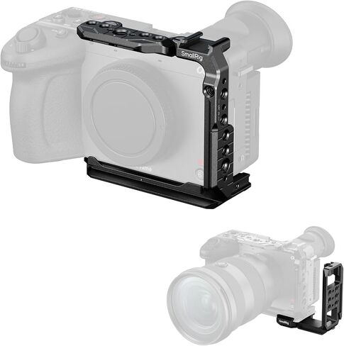 SmallRig Half Cage for Sony FX2 + Vertical Mount Plate for Cage in Saudi Arabia