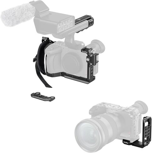 SMALLRIG Cage for Sony FX2 w/XLR Handle Extension + Vertical Mount Plate for Cage in Saudi Arabia