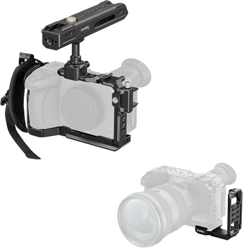 مجموعة قفص الكاميرا SMALLRIG لجهاز Sony FX2 + لوحة تثبيت عمودية للقفص in Saudi Arabia