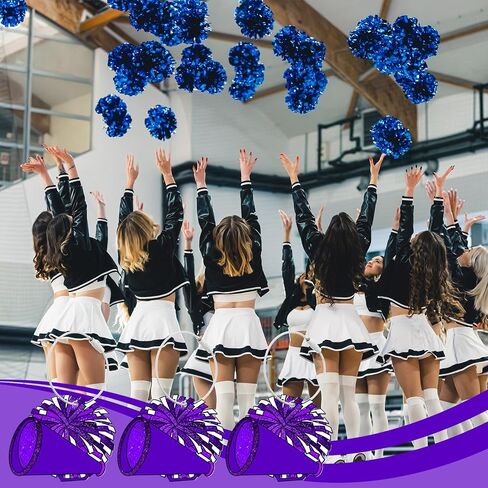 12 Pcs Cheer Luggage Tags for Suitcases Travel Labels with Metal Ring Cheer Pom Pom Keychain DIY Name Cheerleader Teams Gifts Cheerleading Sports Accessories Backpack Charms for Women Teen Coach Gift in Saudi Arabia