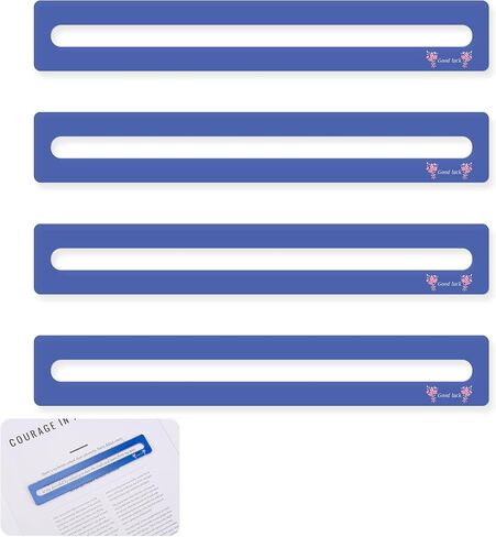 Boxob 4pcs Mahjong Finder ، حظ سعيد Mahjong دليل علامة علامة Mah Jongg Reader Strips Excessories Excessories للاعبين in Saudi Arabia