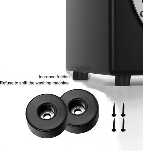 LESHOW 4-Piece Set 192310GS Anti Vibration Rubber Feet & Isolation Pads for Air Compressors, Generators & Pressure Washers, Compatible with Coleman Powermate 094-0026, Sanborn E106661, D091007 in Saudi Arabia