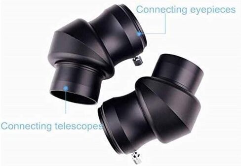 Telescopes for Adults Astronomy, High Power Binoculars 2 Erecting Image Prism 45 Degree Metal Diagonal Corner Mirror Astronomical Telescope Eyepiece monocular in Saudi Arabia