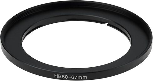 حلقة محول مرشح B50-67 مم من الألومنيوم متوافقة مع حامل خليج Hasselblad B50 إلى خيط مرشح 67 مم لـ CPL UV ND أسود in Kuwait