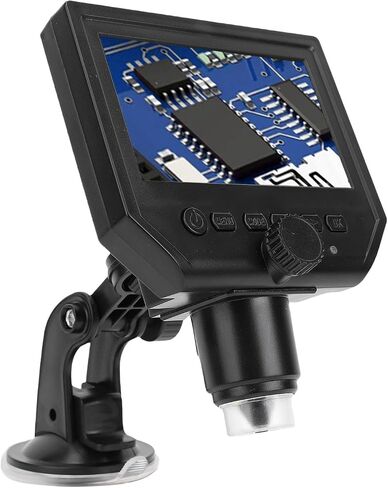 Sanpyl Digital Microscope with 5MP and 600x, Soldering Microscope for Electronics Repair, 1080P Camera Compatible with Wins OSX for Scientific Research in Saudi Arabia