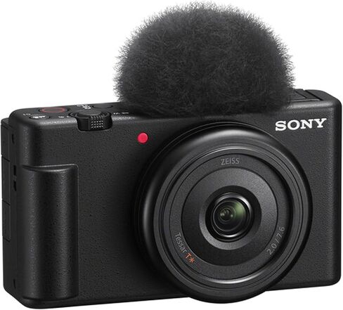 Sony ZV-1F Vlog Camera for Content Creators and Vloggers + 64GB Memory + Stabilizing Grip + Software Pack +More (Value Bundle) in Saudi Arabia