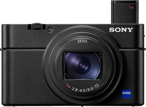 Sony Cyber-Shot DSC-RX100 VII Digital Camera with 64GB Extreme PRO Memory Card + Camera Case + Card Reader + Spider Tripod + More (12pc Bundle) (Renewed) in Saudi Arabia