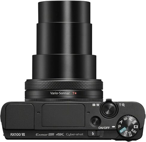 Sony Cyber-Shot DSC-RX100 VII Digital Camera with 64GB Extreme PRO Memory Card + Camera Case + Card Reader + Spider Tripod + More (12pc Bundle) (Renewed) in Saudi Arabia