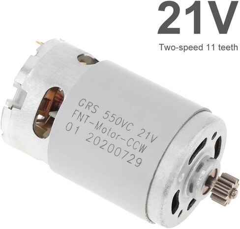 RS550 11 Teeth 10.8/12/14.4/16.8/18/21/25V DC Electronic Starter with High Torque Gear Box for Cordless Charge Drill Screwdriver(16.8v) in Saudi Arabia