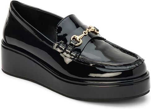 Coconuts by Matisse Womens Kimbra Platform Loafers Casual - Black in Saudi Arabia