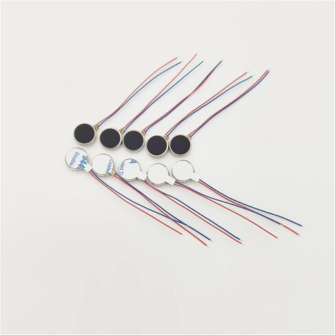 10 قطعة تيار مستمر 3 فولت 12000 ± 2500 دورة في الدقيقة عملة مسطحة من نوع زر الاهتزاز الإلكتروني محرك اهتزاز صغير للهاتف الخلوي المحمول (3 فولت (1027)) in Saudi Arabia