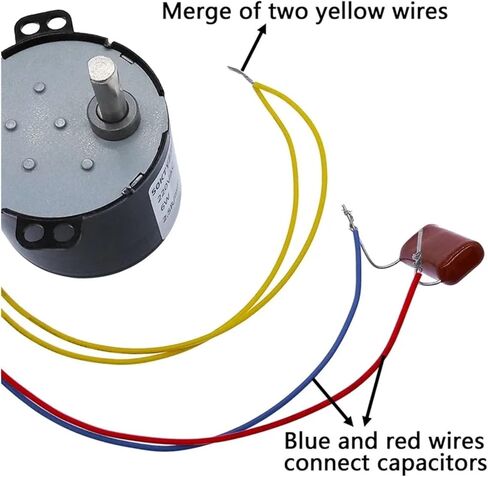 6W 50KTYZ Permanent Magnet Synchronous Electronic Starter AC 220V Speed Reducer Motors Controllable and Negative Inversion(220V 20rpm) in Saudi Arabia