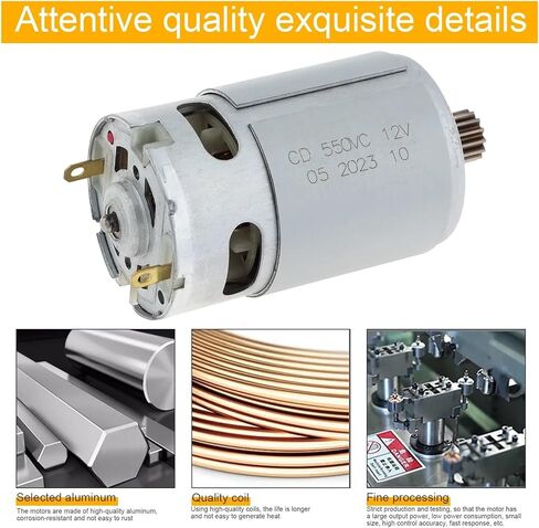 RS550 13 Teeth DC Electronic Starter 12V Electronic Starter in Saudi Arabia