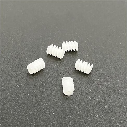 5pcs/lot 3.5mm/5mm/6mm Worm Gear Gear Toy Model Car 1mm/2mm Shaft Electronic Starter Transmission Pinion Gear Helical Gears(5x5x0.8A) in Saudi Arabia