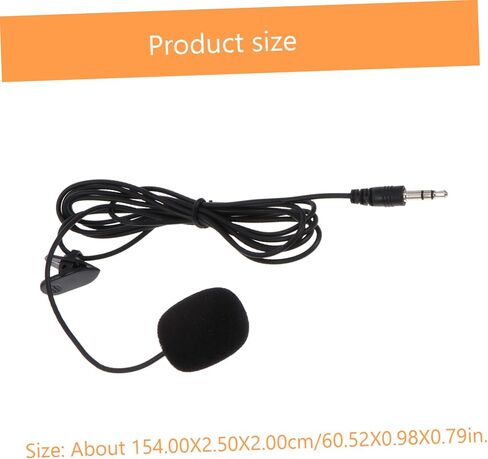 Sosoport 5pcs المهنية ميكروفون Lavalier كليب ميكروفون لتسجيل الهاتف البث المباشر الألعاب in Kuwait