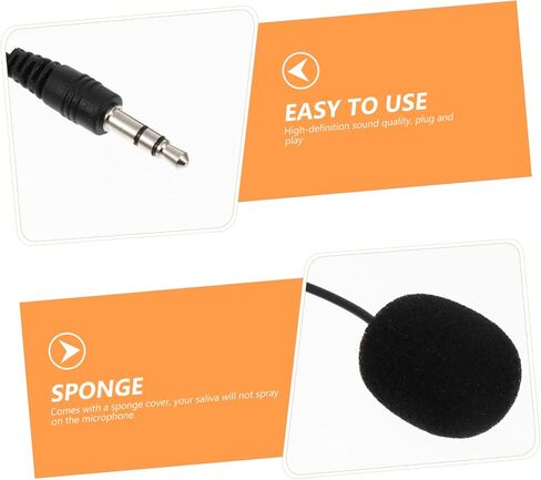Sosoport 5pcs المهنية ميكروفون Lavalier كليب ميكروفون لتسجيل الهاتف البث المباشر الألعاب in Kuwait