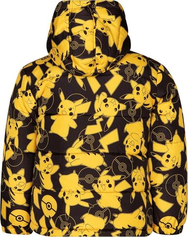 Pokemon Pikachu zip Up Winter Coat Buffer Jacket Jacket toddler to Big Kid Sister (4-14-16) in Kuwait