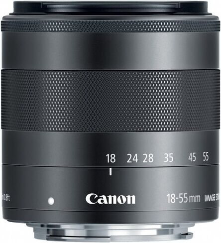 Canon EF-M 18-55mm f3.5-5.6 Image Stabilization STM Compact System Lens (Renewed) in Saudi Arabia