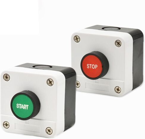 Arrow Sign indicating Start Stop self momentary Button Box Switch Emergency Stop Industrial Handheld Control Box(Two Position) in Saudi Arabia