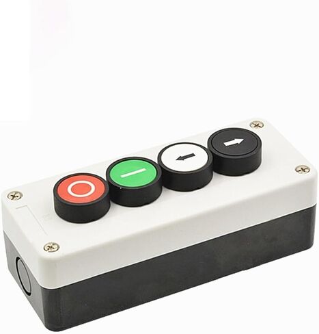 Arrow Sign indicating Start Stop self momentary Button Box Switch Emergency Stop Industrial Handheld Control Box(Two Position) in Saudi Arabia